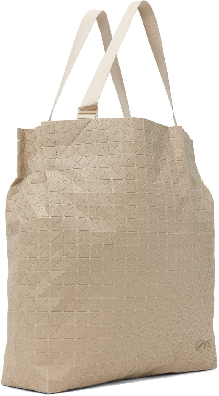 BAO BAO ISSEY MIYAKE Beige One Tone Cart Tote