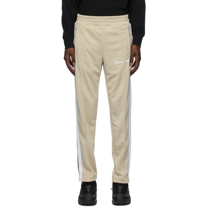 Photo: Palm Angels Beige Classic Track Pants