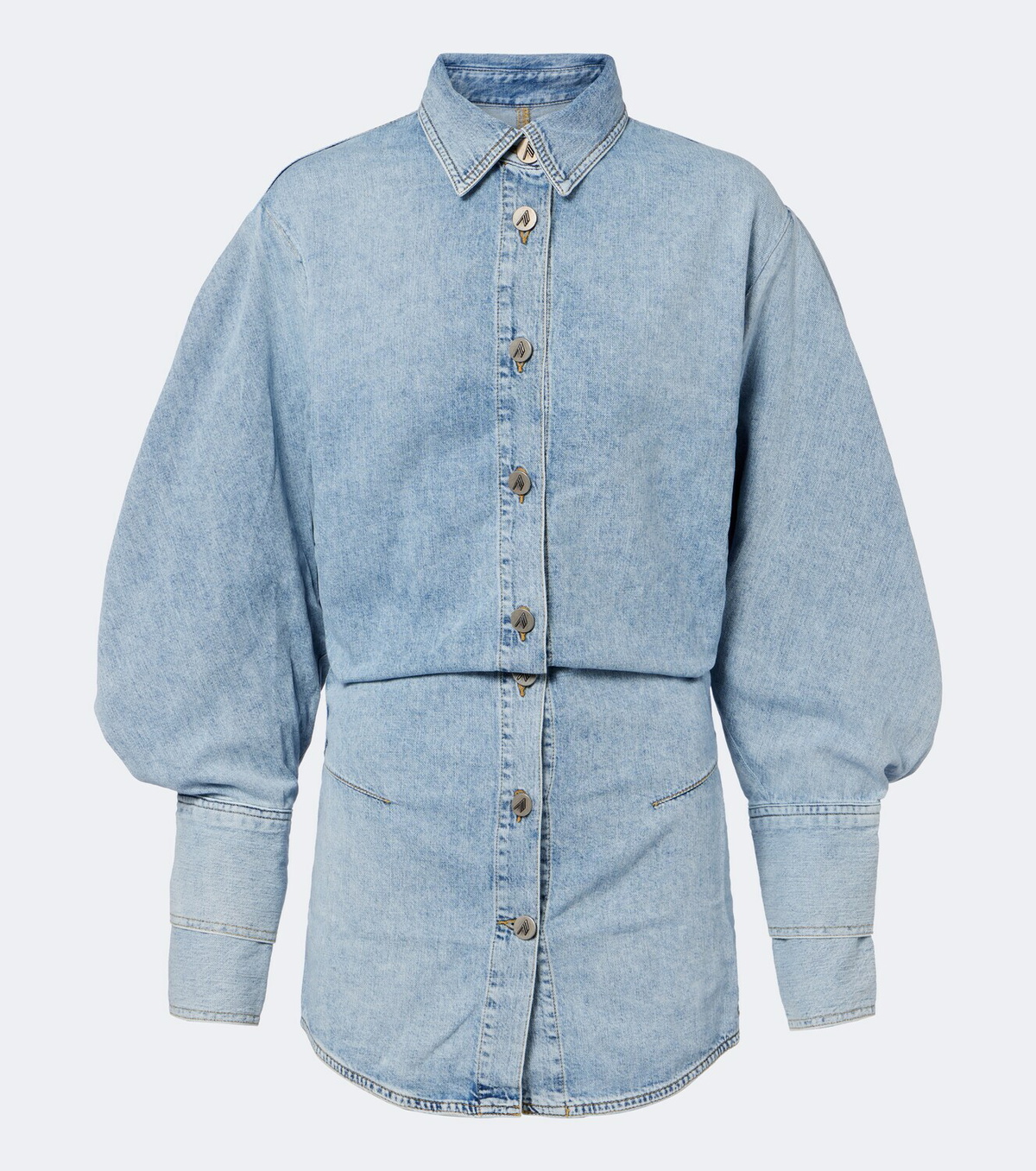 The Attico Denim minidress