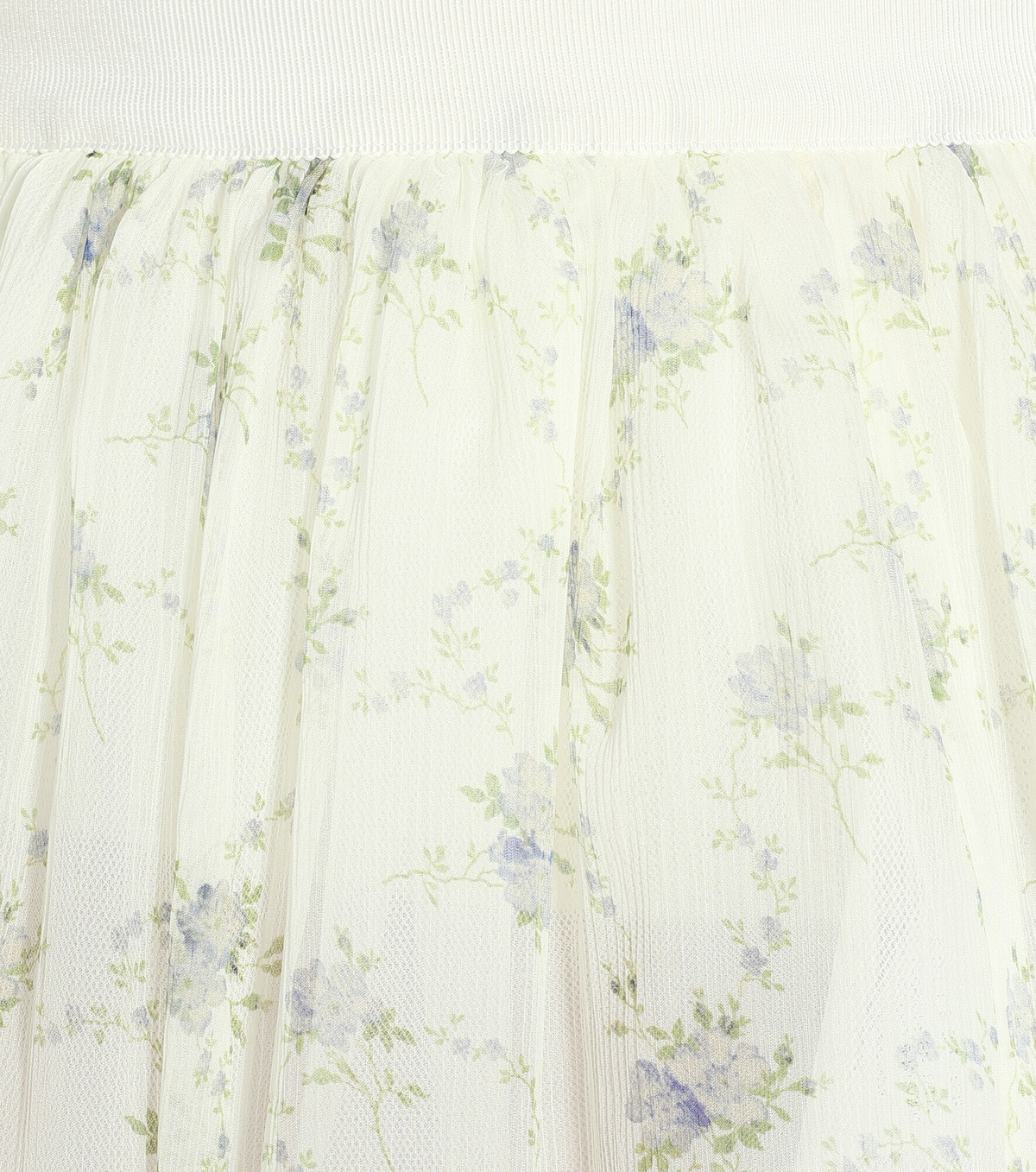 Brock Collection - Roulette floral silk midi skirt
