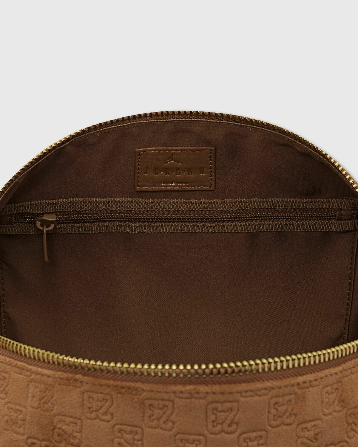 SUEDE MONOGRAM DUFFLE M