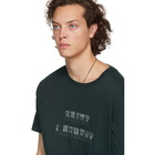 Saint Laurent Green Western Logo T-Shirt