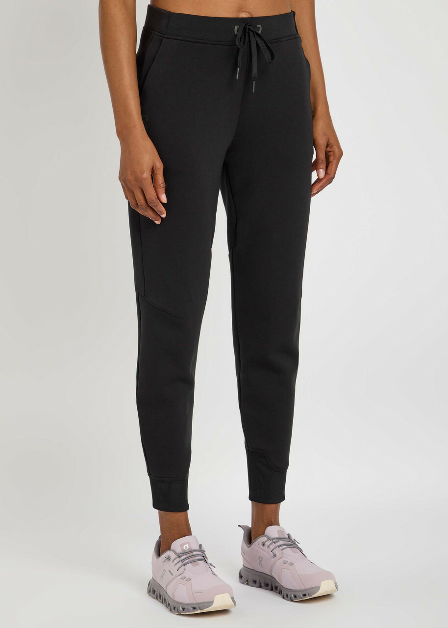 ON Stretch-jersey Sweatpants Black