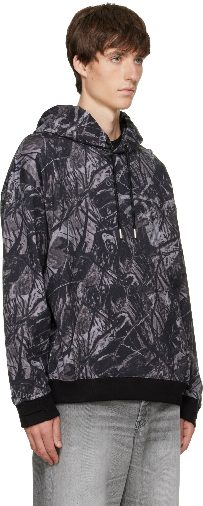 MASTERMIND WORLD Gray OG Forest Camo Hoodie