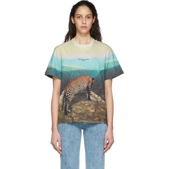 Photo: Stella McCartney Multicolor Leopard 2001 T-Shirt