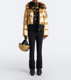 Goldbergh Hikari printed half-zip ski top