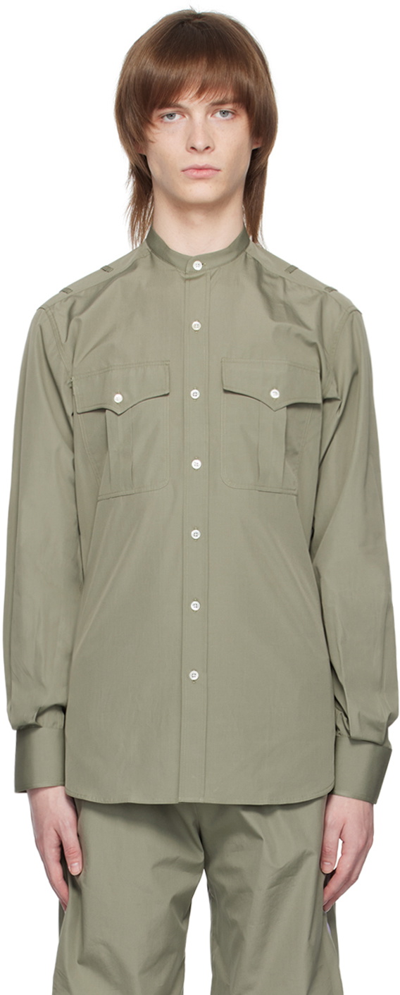 Sébline Khaki Safari Shirt