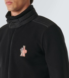 Moncler Grenoble Logo zip-up cardigan