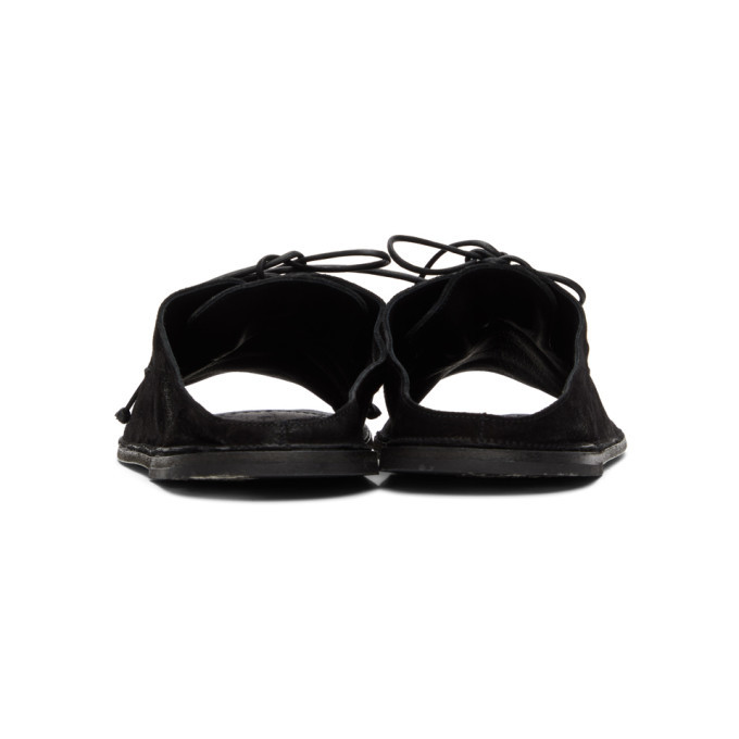 Marsell Black Suede Sandalaccio Sandals Marsèll