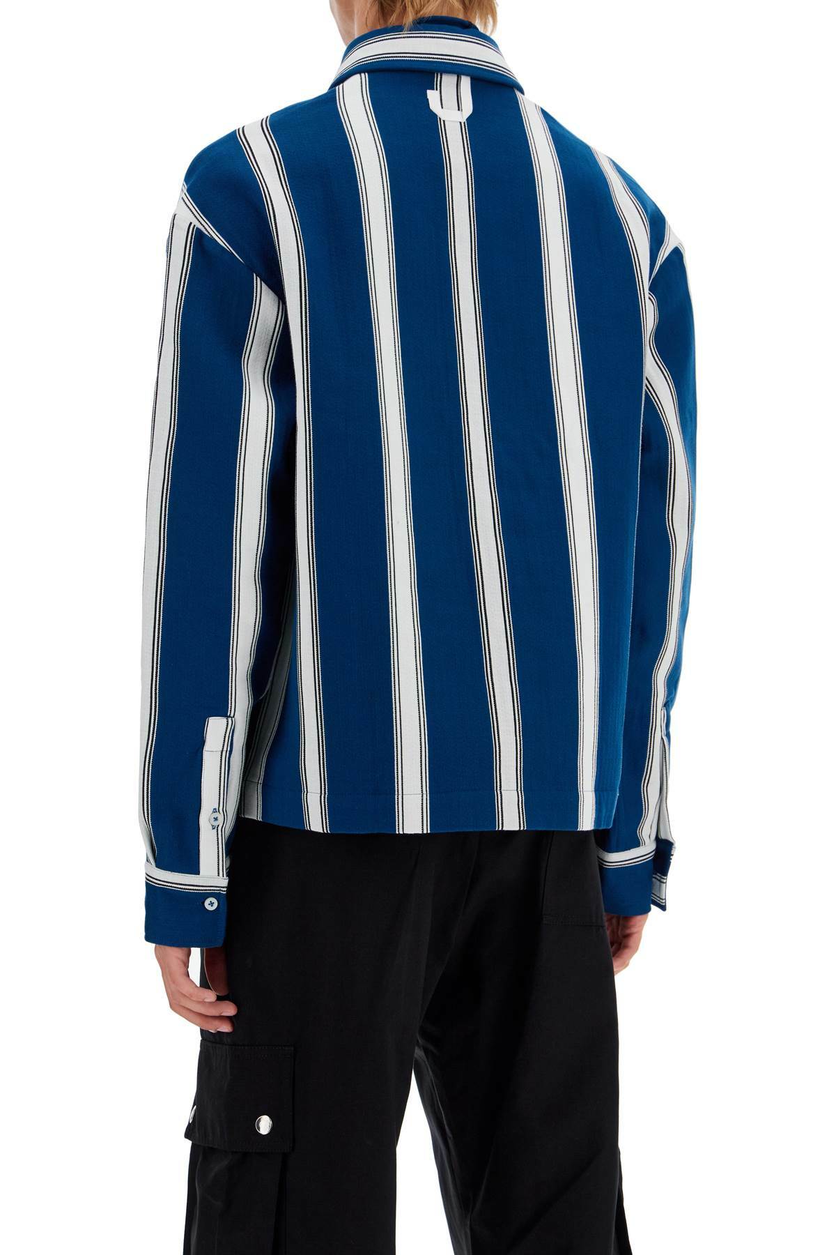 JACQUEMUS the paper shirt Blue