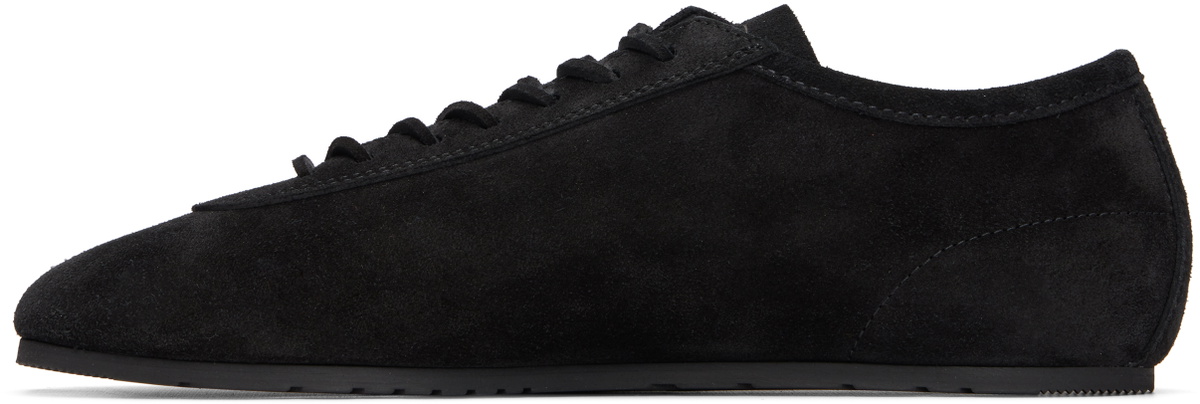 Dries Van Noten Black Suede Sneakers