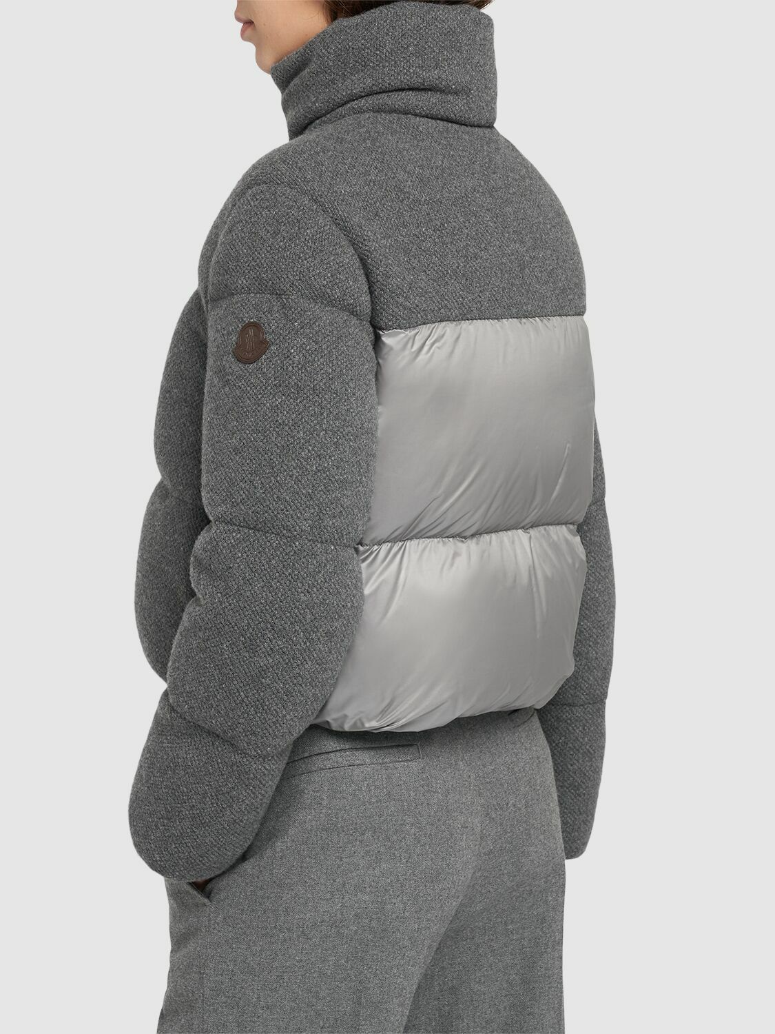 MONCLER Breze Nylon Blend Down Jacket Moncler