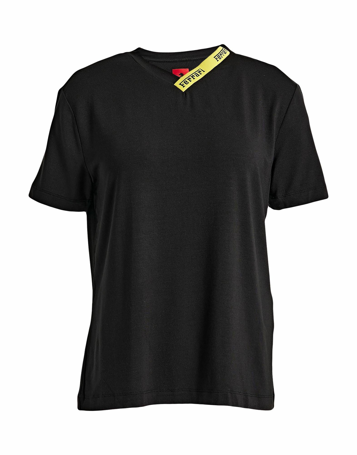 Ferrari Womens T-shirt in Black