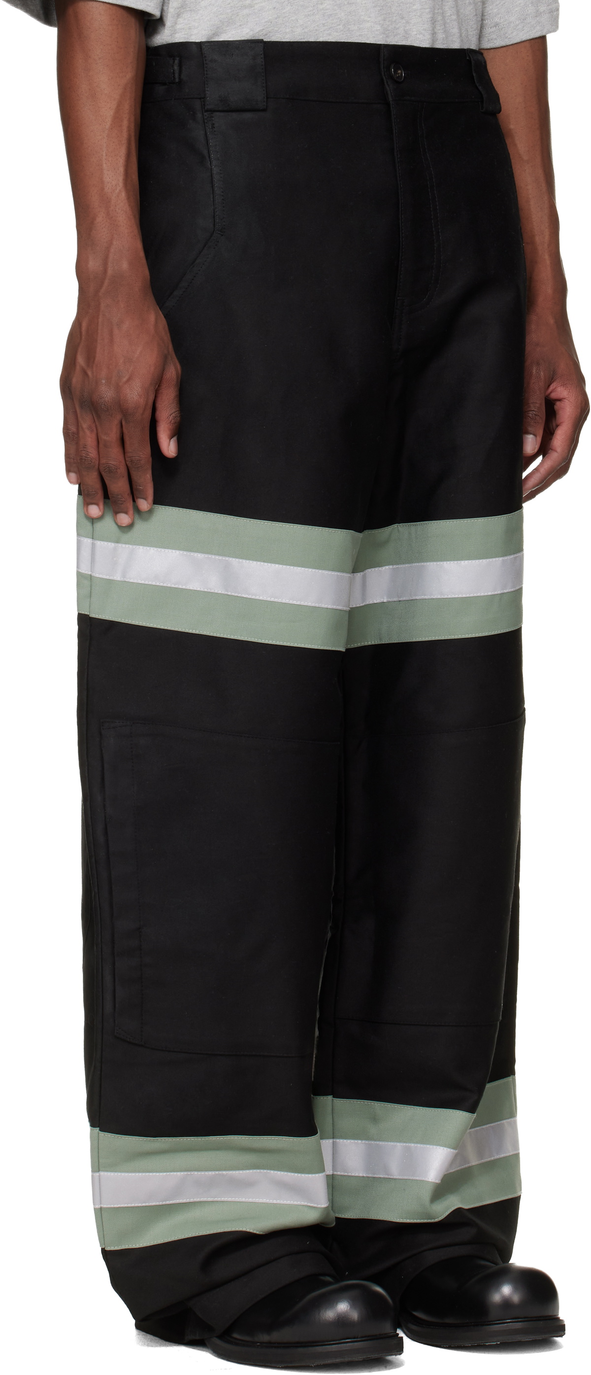 FFFPOSTALSERVICE Black FF Bunker Trousers