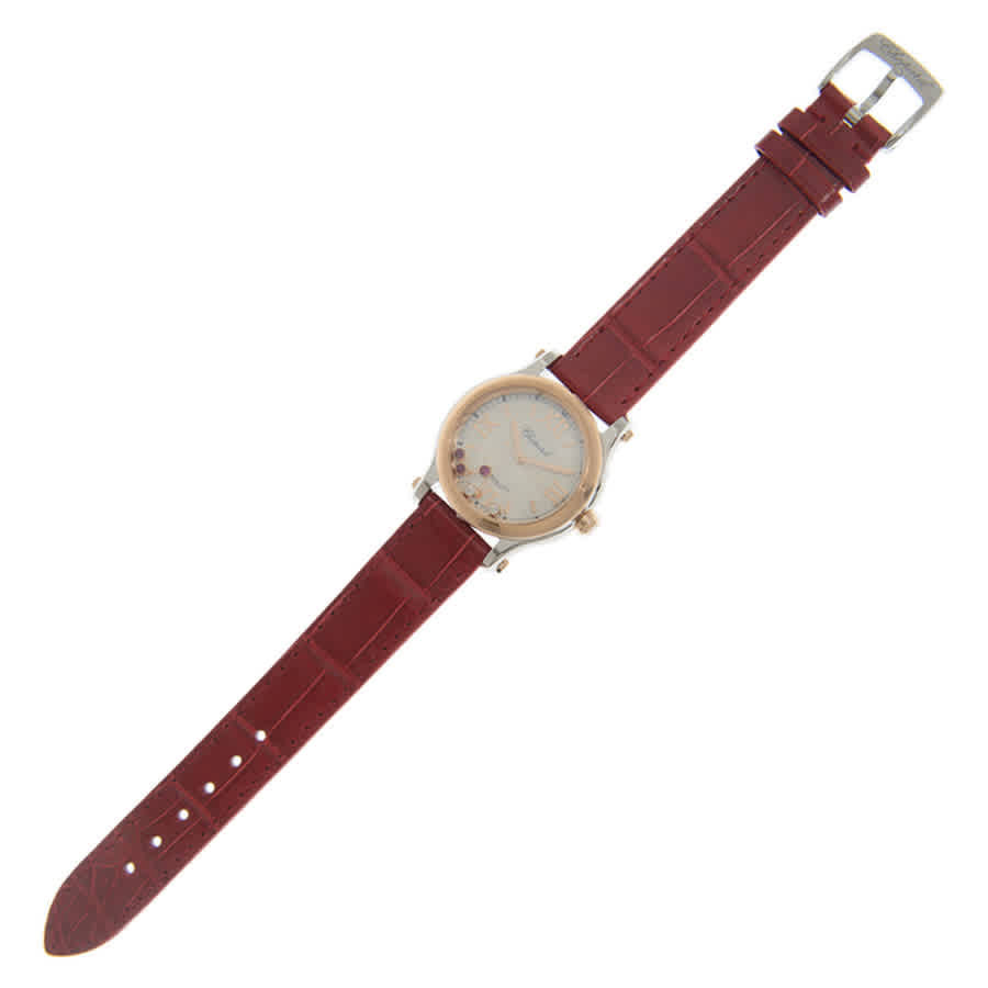 Chopard Happy Sport Automatic Silver Dial Ladies Watch 278573-6026