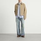 Rhude Men's Relaxed Traxedo Denim Jeans in Isla Indigo