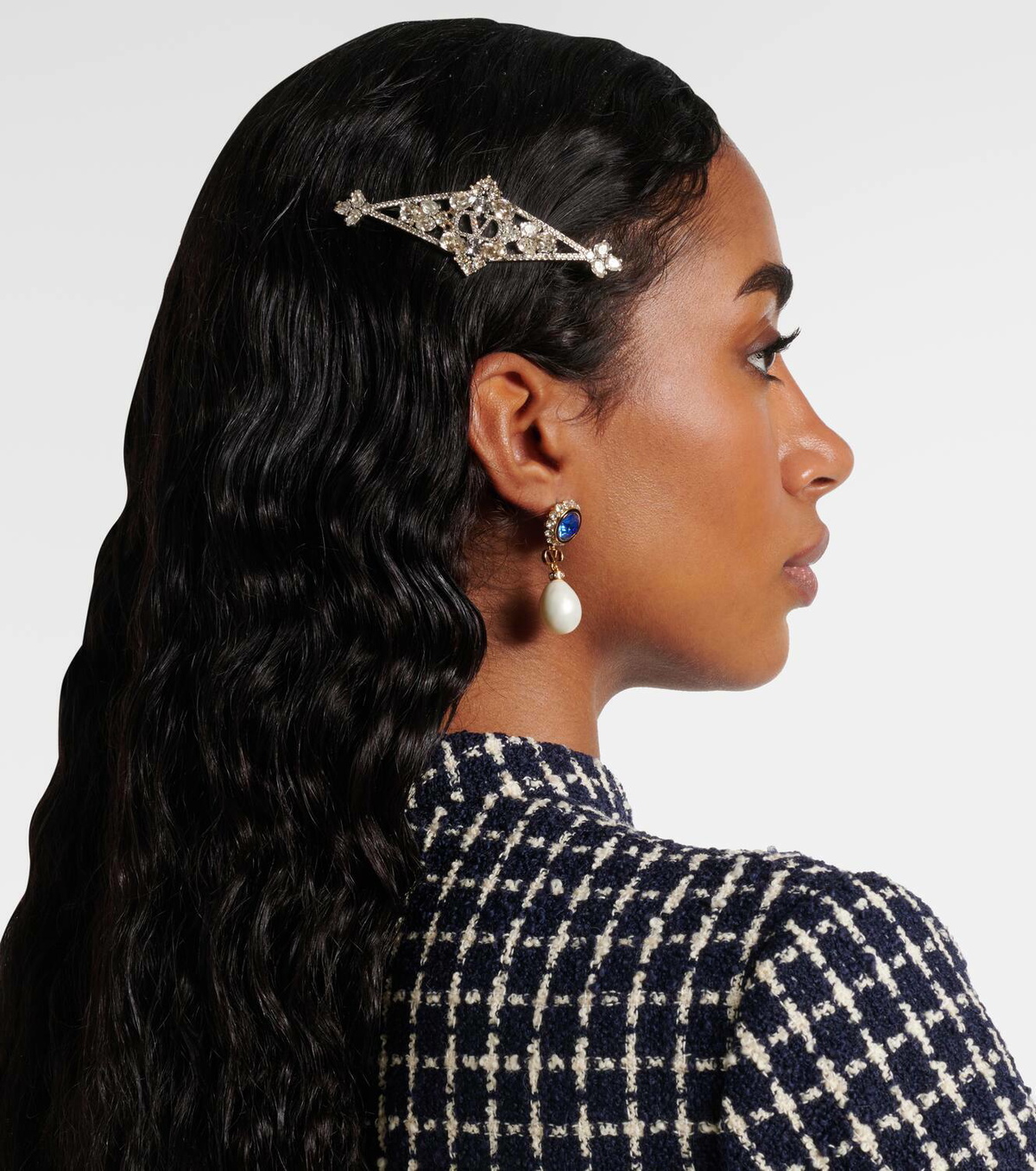 Valentino Embellished barrette