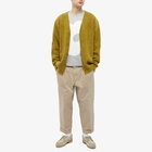 Beams Plus Men's 2 Pleats Twill Pant in Khaki