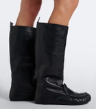 Acne Studios Bojan leather knee-high boots
