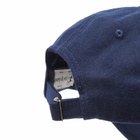 Sporty & Rich Wellness Ivy Flannel Cap in Navy 