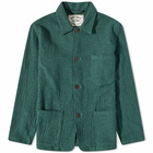 Portuguese Flannel Men's Labura Low Tide Chore Jacket in Green