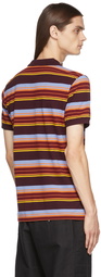 Vivienne Westwood Burgundy Striped Rugby Polo