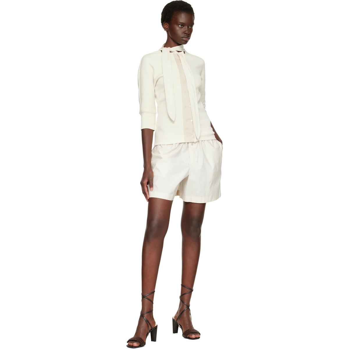 LEMAIRE Off-White Ascot T-shirt