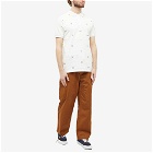 Kenzo Paris Men's Pixel Slim Polo Shirt in Off White