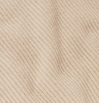 Loro Piana - Ribbed Baby Cashmere Mock-Neck Sweater - Neutrals