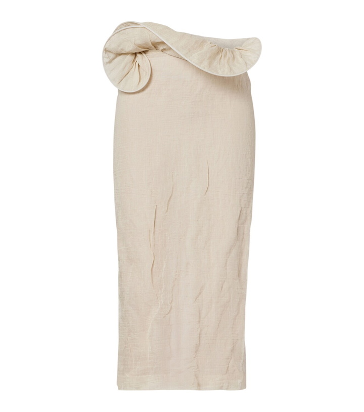 Photo: Magda Butrym Asymmetric midi skirt
