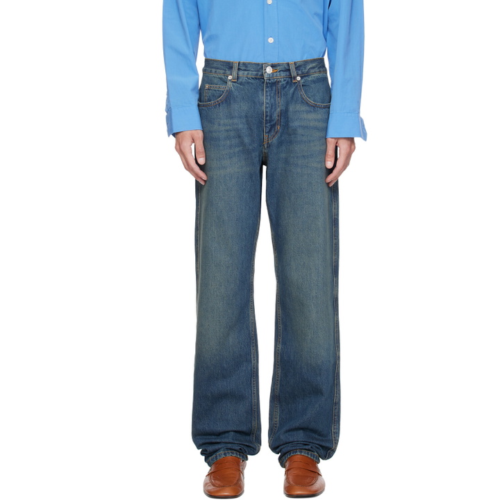 Photo: Isabel Marant Blue Lewys Jeans