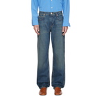 Isabel Marant Blue Lewys Jeans