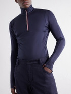 Moncler Grenoble - Polartec® Power Grid™ Half-Zip Base Layer - Blue