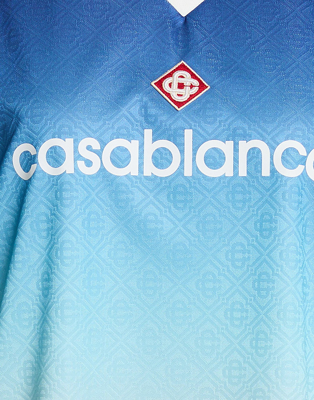 Casablanca Womens T-shirt Azure