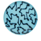 Frizbee Ceramics Small Tray in Blue Pizza 
