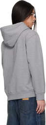 MM6 Maison Margiela Gray Logo Hoodie