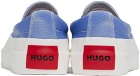 Hugo Blue Slip-On Sneakers