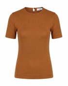 Jijil Womens T-shirt in Brown