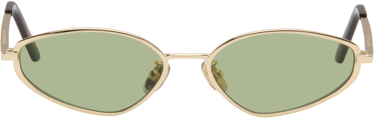 RETROSUPERFUTURE Gold Zyra Sunglasses