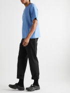 SAIF UD DEEN - Straight-Leg Shell Trousers - Black