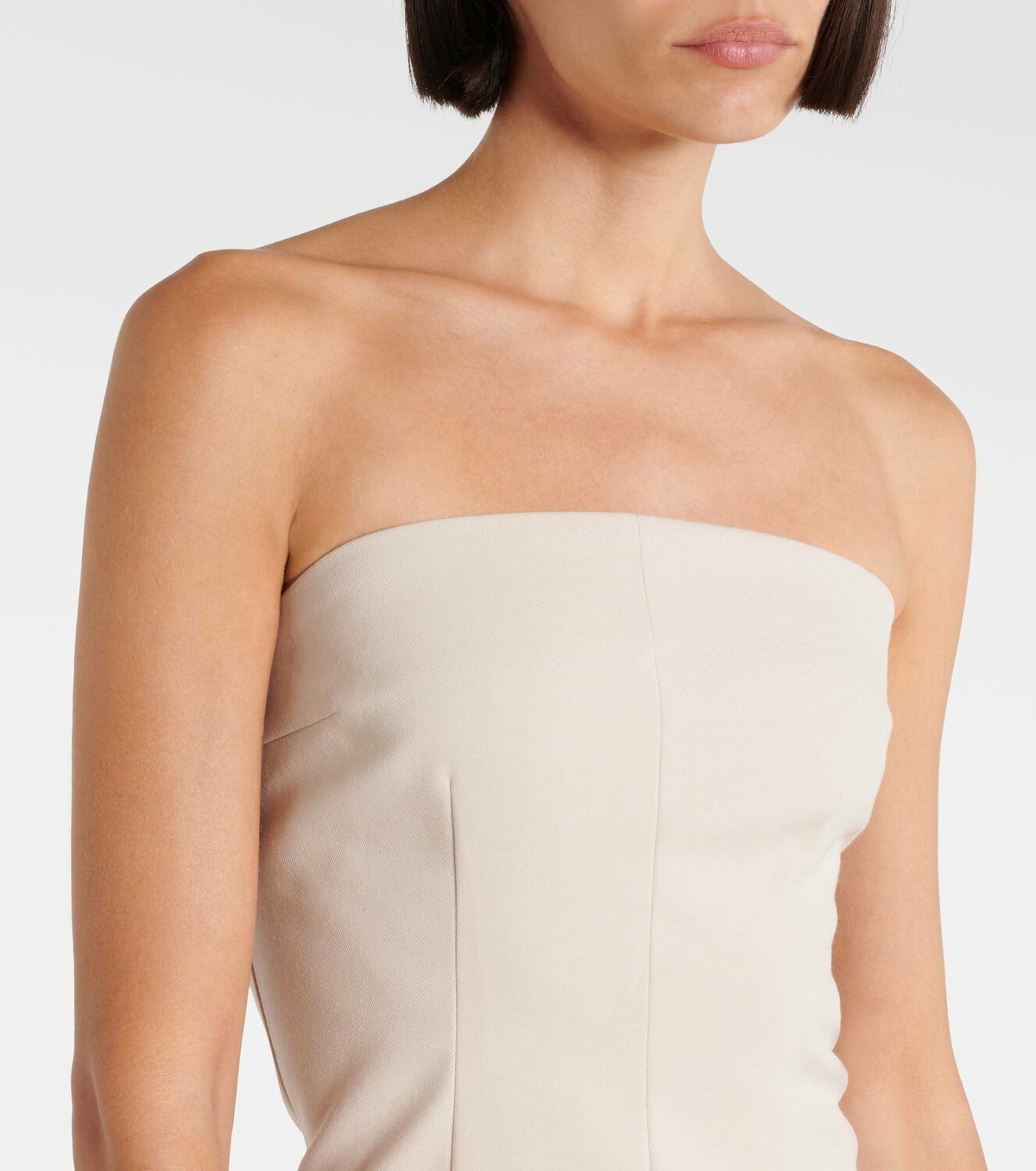 Entire Studios Chute strapless minidress