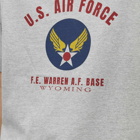 Uniform Bridge Men's Wyoming Air Force T-Shirt in Grey