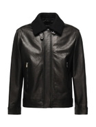 Dondup Nappa Leather Aviator Jacket