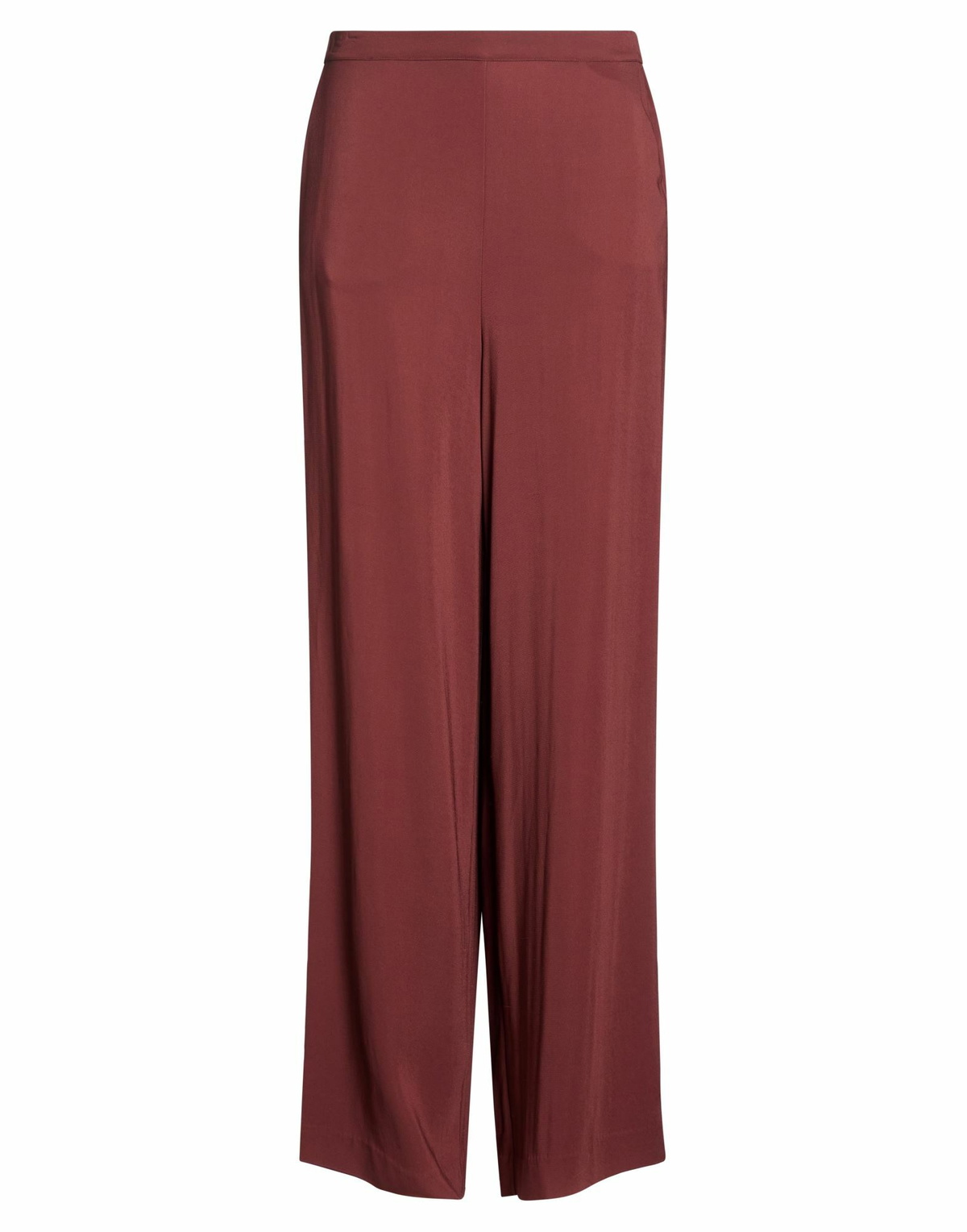 Manila Grace Womens Pants in Burgundy