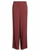 Manila Grace Womens Pants in Burgundy