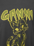 GANNI Kitty Basic Jersey Relaxed T-shirt