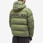 Moncler Grenoble Men's Adret Tech Matt Nylon in Dark Green