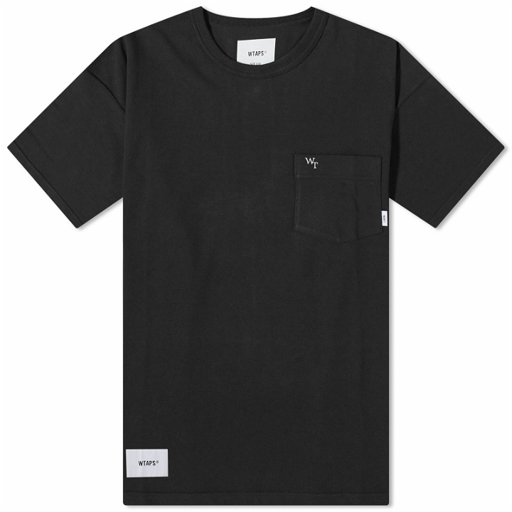 Photo: WTAPS Men's 23 Pocket Logo T-Shirt in Black