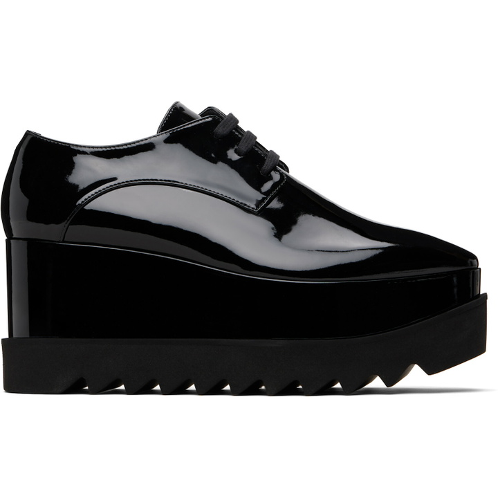 Photo: Stella McCartney Black Limited Edition Elyse Monochrome Platform Derbys