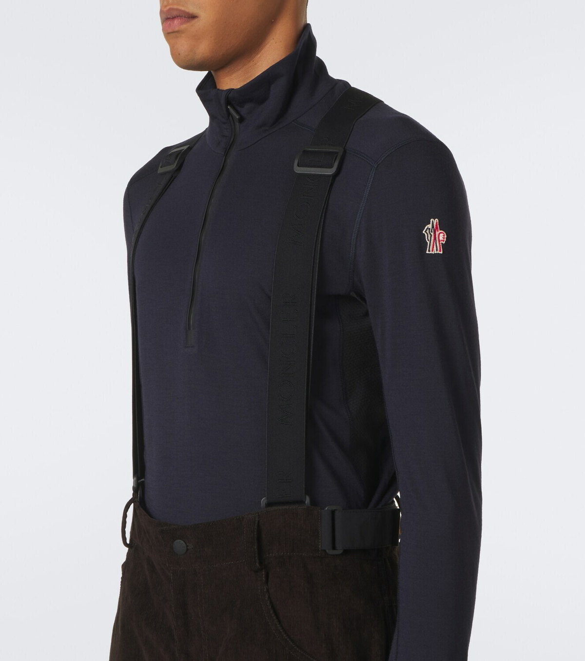 Moncler Grenoble Cotton corduroy ski pants
